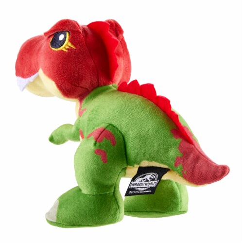 Mattel Jurassic World Small Sound Plush Suchomimus Perspective: back