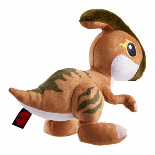 Mattel Jurassic World Small Sound Plush Parasaurolophus Perspective: back