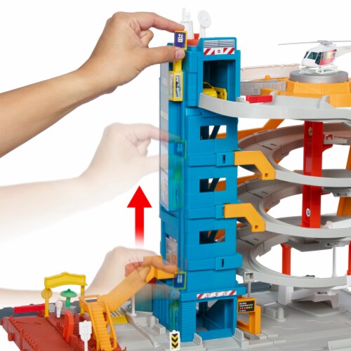 Mattel Matchbox™ Action Drivers Transportation Center™ Playset Perspective: back