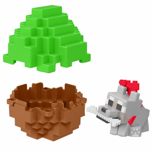 Mattel Minecraft Mini Mode Spawn Egg Figure Perspective: back