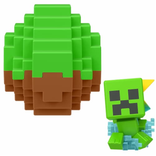 Mattel Minecraft Mini Mode Spawn Egg Figure Perspective: back