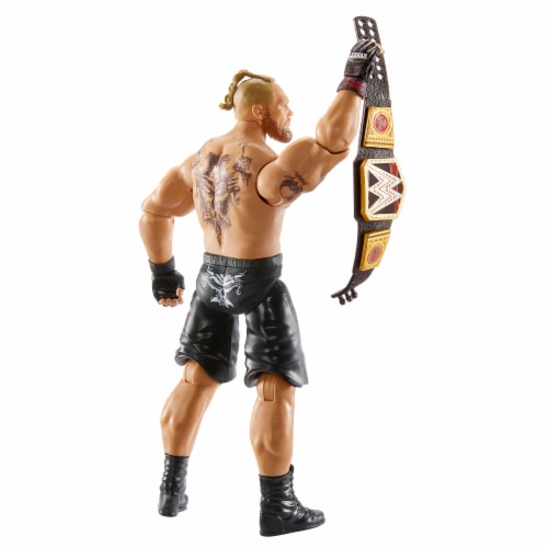 Mattel® WWE Champions Brock Lesnar Action Figure Perspective: back