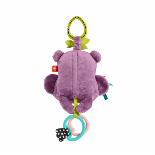 Fisher-Price® Sing Go Purple Monkey Plush Perspective: back