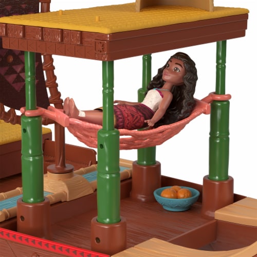 Mattel® Moana’s Adventure Canoe Playset Perspective: back