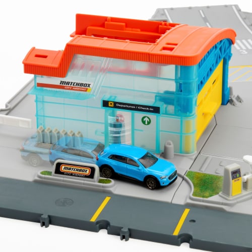 Mattel Matchbox Takeoff Adventure playset Perspective: back