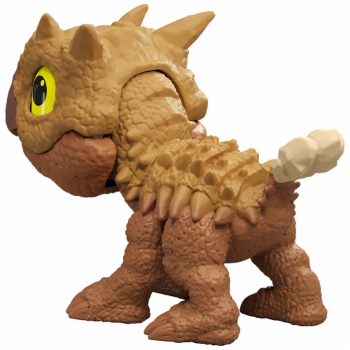 Mattel Jurassic World Mighty Little Biters™ Ankylosaurus Perspective: back
