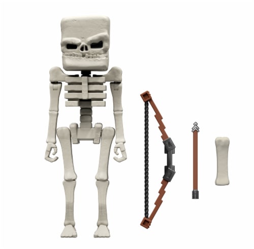Mattel Minecraft Skeleton Figure Perspective: back