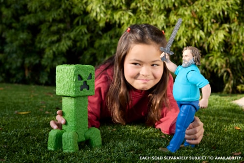 Mattel Minecraft The Movie Steve Perspective: back