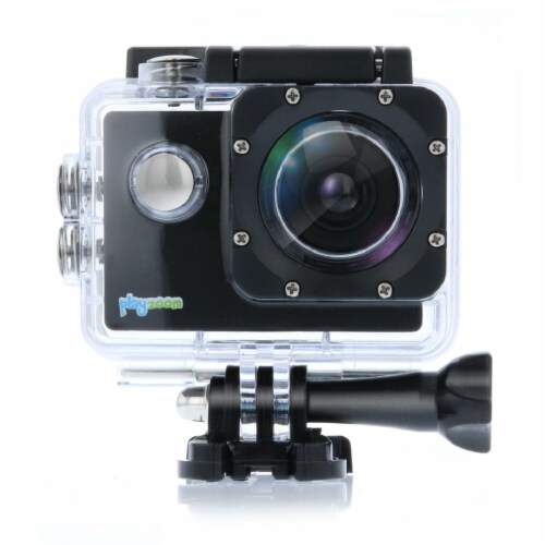 PlayZoom GoCam Waterproof Kids Action Camera - Black Perspective: back