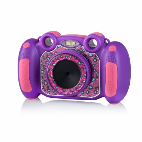 PlayZoom Snapcam Duo Kids Digital Camera - Purple Perspective: back