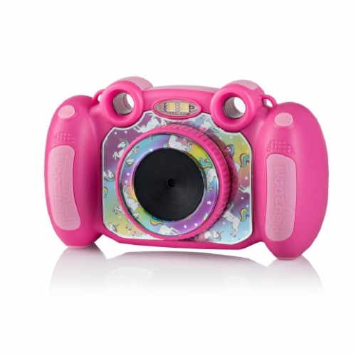 PlayZoom Snapcam Duo Kids Digital Camera - Pink Perspective: back