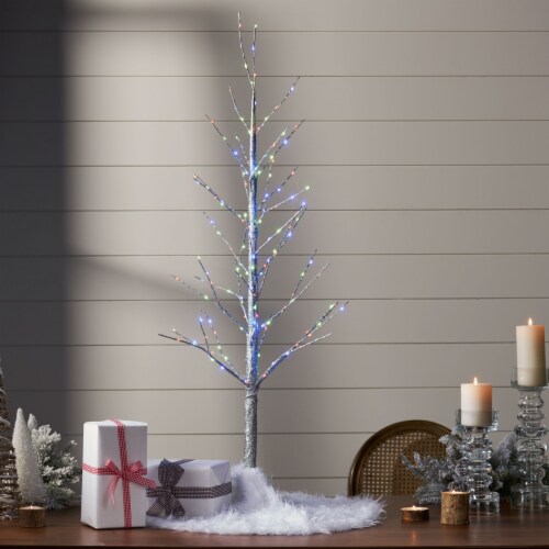 Abdi 4 foot Pre Lit 152 Multi Color LED Artificial Christmas Twig