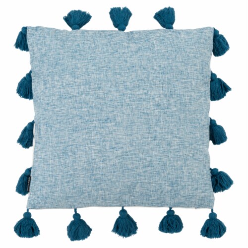 Safavieh Lonelli Pillow - Blue Perspective: back
