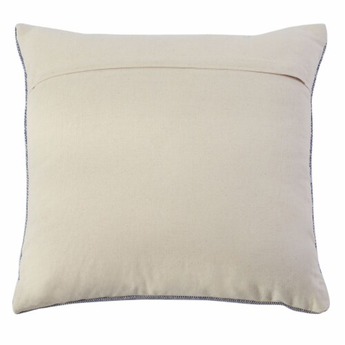 SAFAVIEH Petrea Pillow Blue Perspective: back