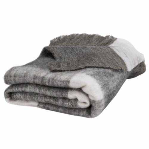Safavieh Aspen Throw - Grey Perspective: back