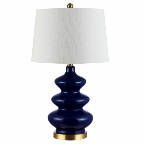 SAFAVIEH Brielle 26.5 Table Lamp | Navy | Perspective: back