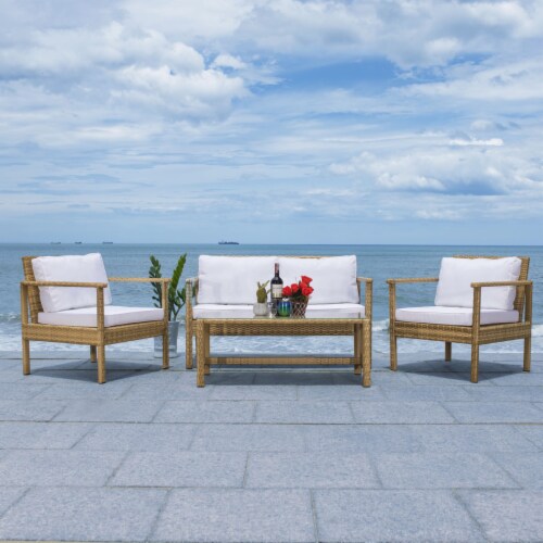 Safavieh 4 piece patio set best sale