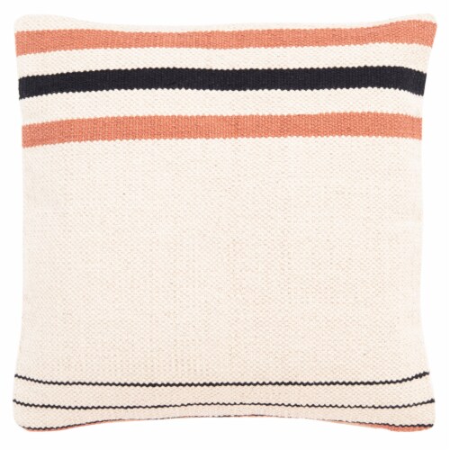 SAFAVIEH Thiele Pillow Rust / Beige Perspective: back