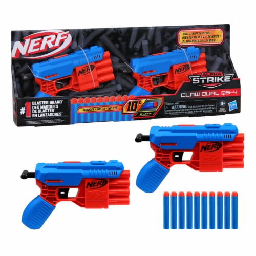 Nerf Alpha Strike Big Cat DB-2, Includes One Nerf Gun and 8 Elite Nerf  Bullets 