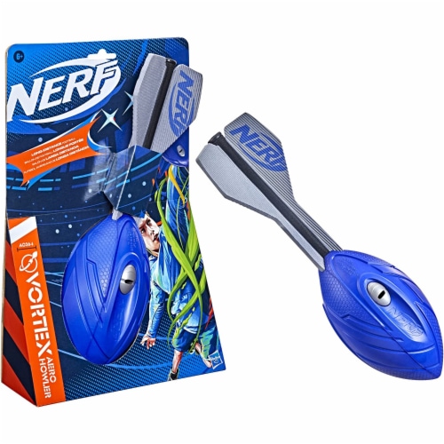 NERF Aero Howler Foam Football - Blue and Gray, 1 ct - Kroger