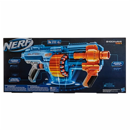 Hasbro Nerf Elite 2.0 Shockwave RD 15 Blaster 1 ct Fry s Food Stores