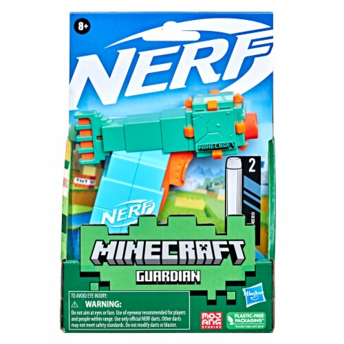 Nerf Minecraft Guardian Gun Perspective: back