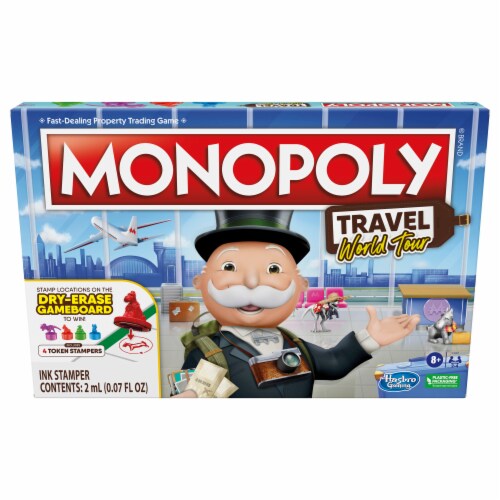 Monopoly Travel World Tour Perspective: back
