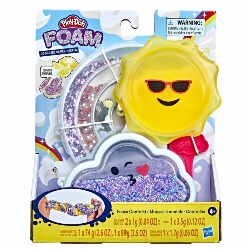 Hasbro HSBB3423 Play Doh-Confetti Compound Collection, Pack of 4, 4 - Fry's  Food Stores