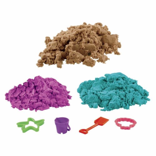 Hasbro F4698 Play-Doh Sand Bucket w/ Sand & Tools Perspective: back