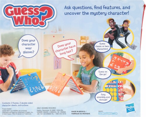 Guess Who?® Board Game Perspective: back