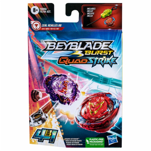 Hasbro Beyblade Burst QuadStrike Dragon and Achilles Dual Pack