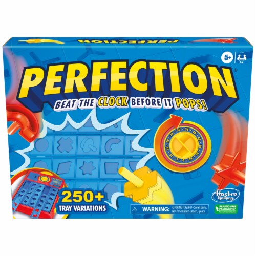 Hasbro® Perfection Refresh Playing Game Perspective: back
