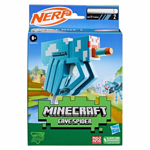 Nerf MicroShots Minecraft Cave Spider Perspective: back