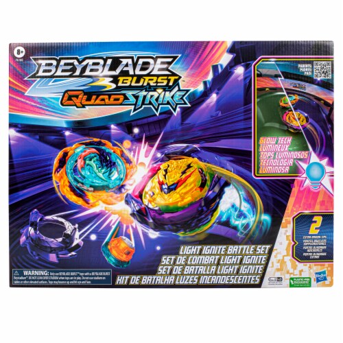 Bey Qs Light Ignite Battle Set Perspective: back
