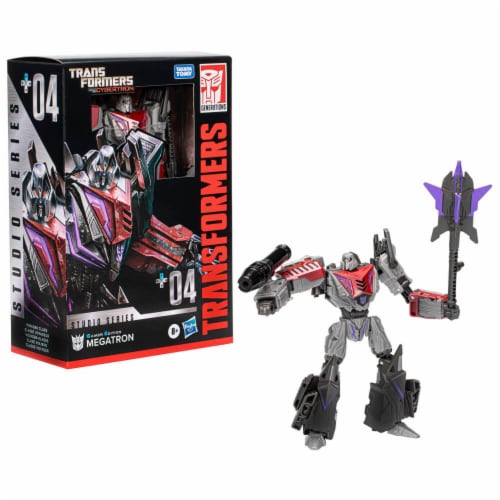 Hasbro F7244 6.5 inch Transformers Studio Series Voyager 04 Gamer Edition Megatron Action Perspective: back