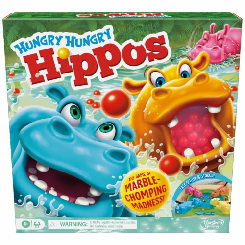 Hungry Hungry Hippos Game Perspective: back