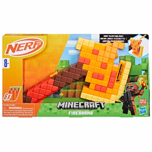 Nerf Minecraft Firebrand Perspective: back