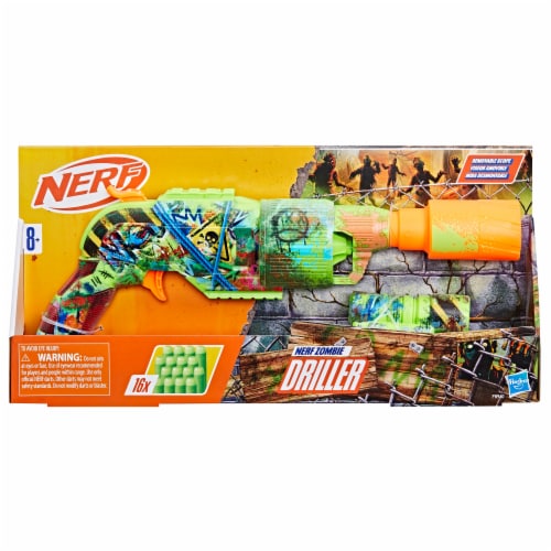 Hasbro Nerf Zombie Driller Perspective: back