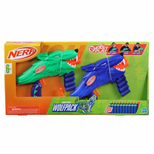 Nerf Wild Wolfpack Blasters Perspective: back