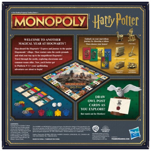 Monopoly® Harry Potter™ Edition Perspective: back