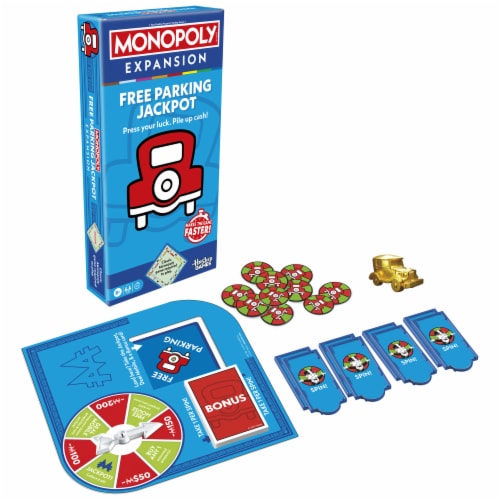 Monopoly Free Parking Jackpot EXPANSION Perspective: back