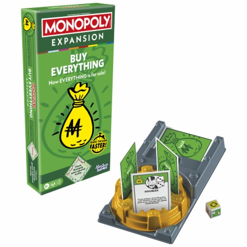 Monopoly Buy Everything Expansion Perspective: back