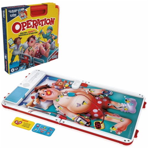 Operation Electronic Board Game Perspective: back