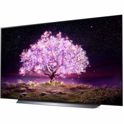 LG 4K Smart OLED TV Perspective: back