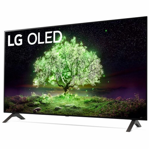 LG 4k Smart OLED TV Perspective: back