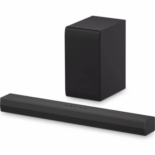 LG S40T 2.1 Channel Soundbar with Wireless Subwoofer Perspective: back