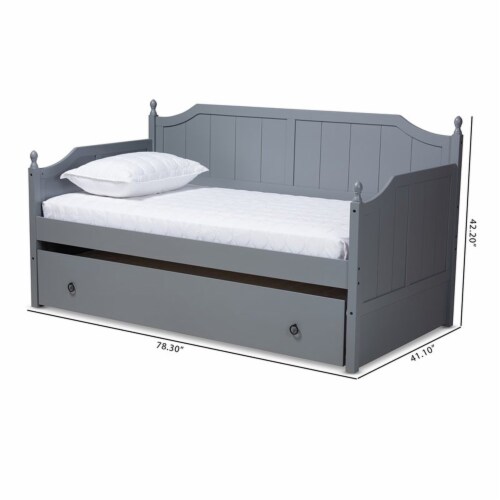 Farmhouse daybed on sale with trundle