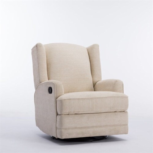 Wingback swivel glider new arrivals