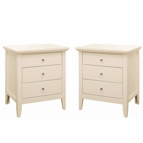 Solid wood nightstand set deals