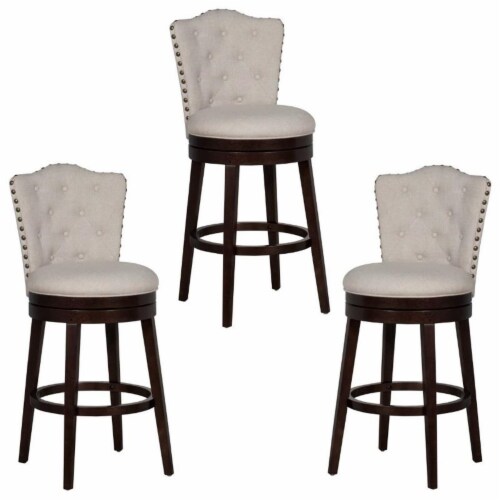 3 swivel bar stools deals